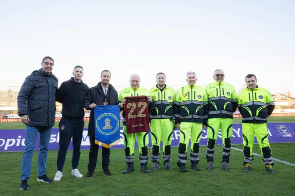 La Bizantina ospite del Ravenna Footbal Club sul prato dello stadio Bruno Benelli