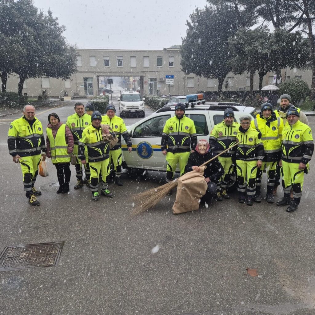 La neve ravennate non ferma la Befana Bizantina